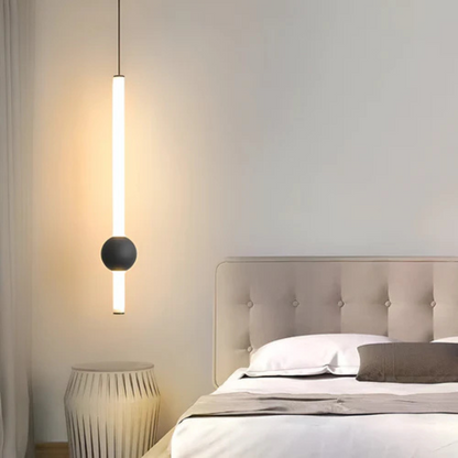 Hanglamp LED Cilinder Minimalistisch Eettafel Woonkamer Slaapkamer Zwart Wit