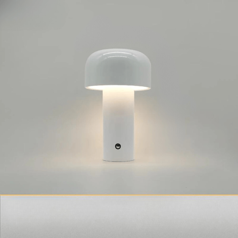 Tafellamp Paddenstoel Oplaadbaar Draadloos LED 25cm Design