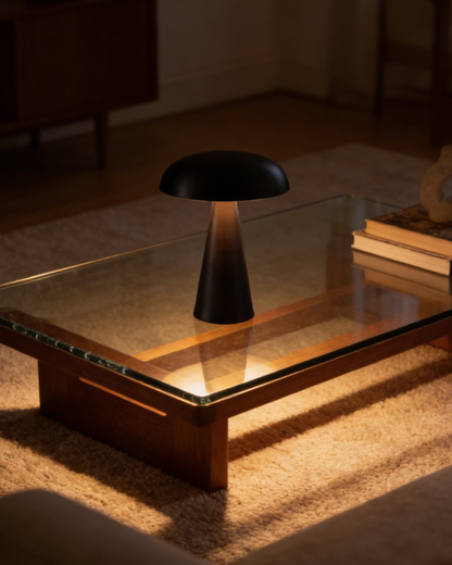 Draadloze Sculptuurlamp Acryl Dimbaar Touch Konus Vorm Decoratief Sfeerlicht Minimalistische Tafelverlichting Nachtlampje Woonkamer Slaapkamer