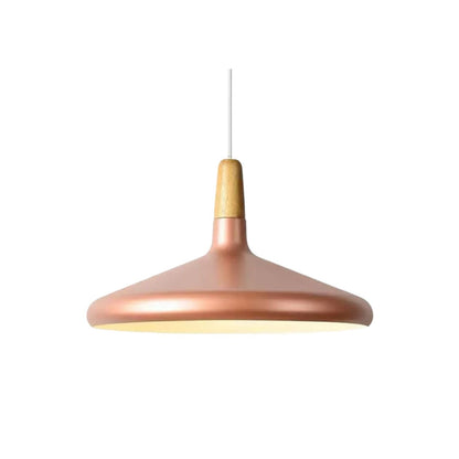 Hanglamp Scandinavisch Aluminium Hout Wit E27 Eettafel Woonkamer Minimalistisch Design Verlichting Keukeneiland