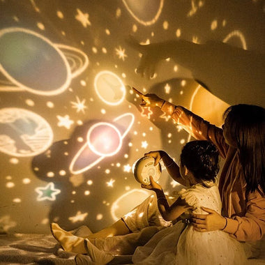 Sterrenhemel Projector voor Kinderen – Creëert Magische Sfeer met Sterren en Sterrenstelsels