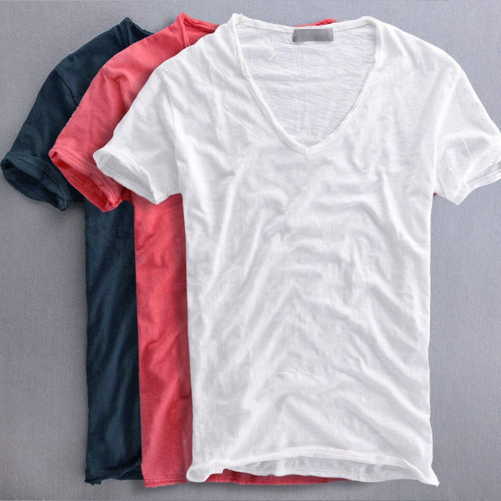 Katoenen Mannen T-shirt Comfortabel - StudioMarella