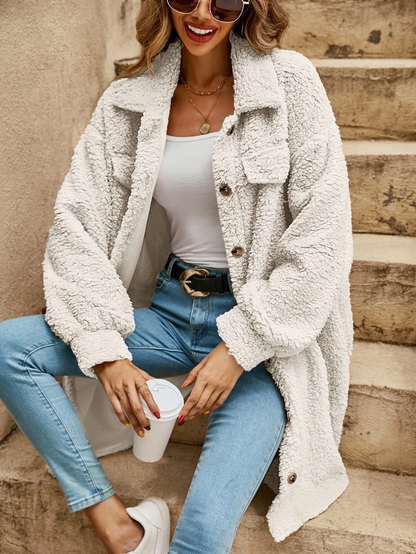Casual Cardigan Haley Geleende Look