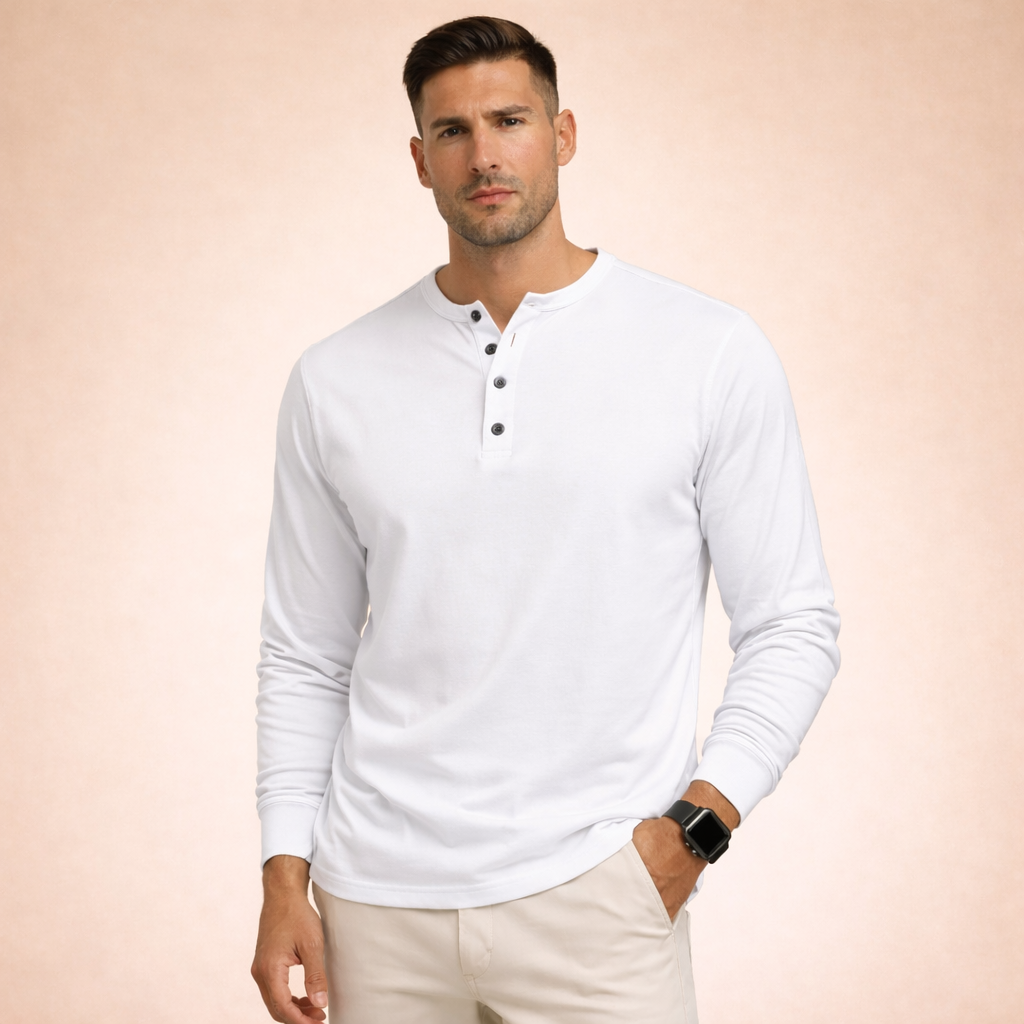 T-shirts | Moderne Linnen Heren T-shirts Slanke Pasvorm