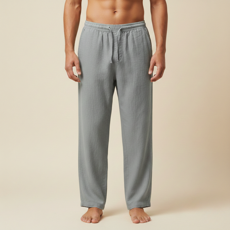 Lichte Zomerbroek voor Mannen Comfortabel en Ademend