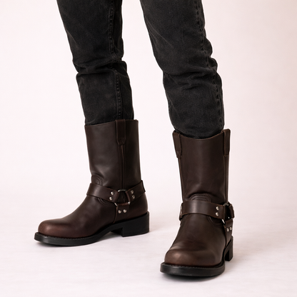Cowboylaarzen voor Dames Vintage Stijl Leer