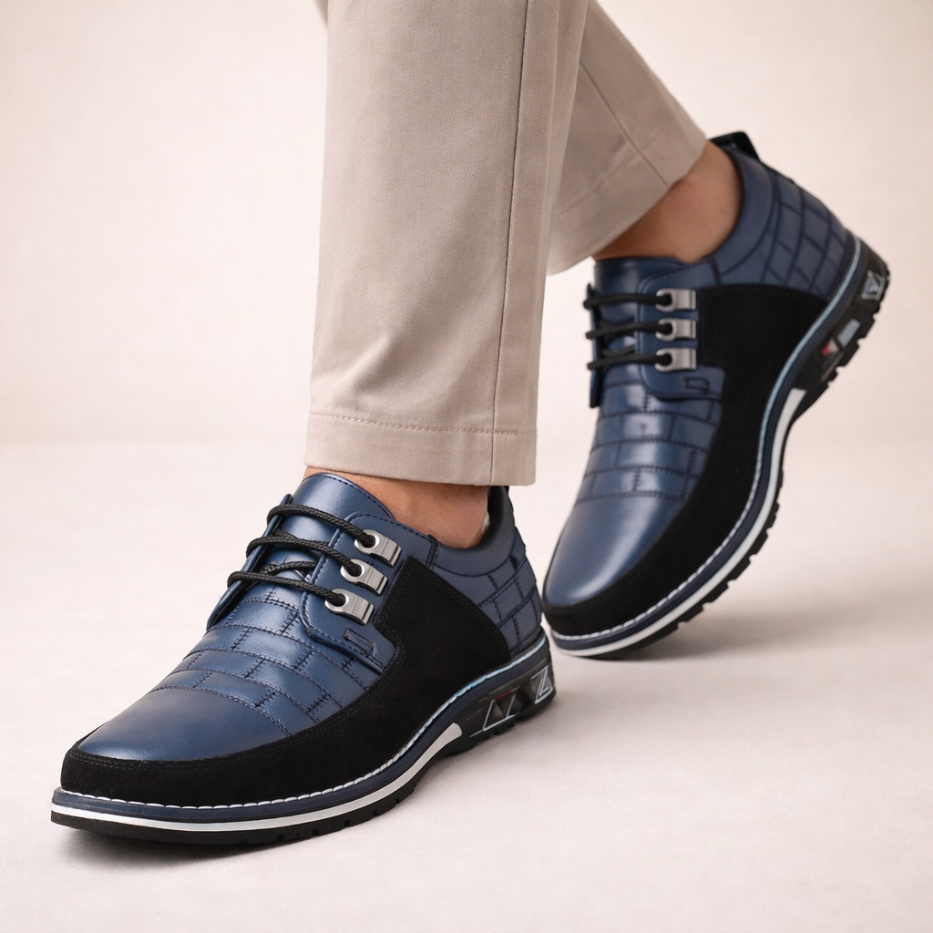 Leren Schoenen Duurzaam en Elegante Stijl