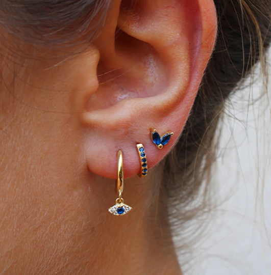 Oorbellen Set voor Vrouw Zilverkleurig Elegant - StudioMarella