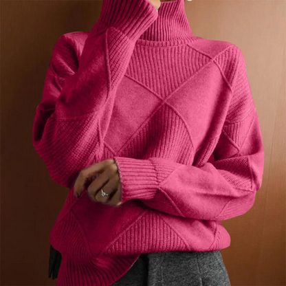 Warme Trui met Opslagkraag voor Heren en Dames Unisex
