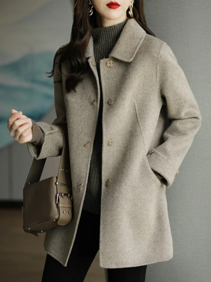 Dames Trenchcoat Klassiek Petit Model Herfst Winter