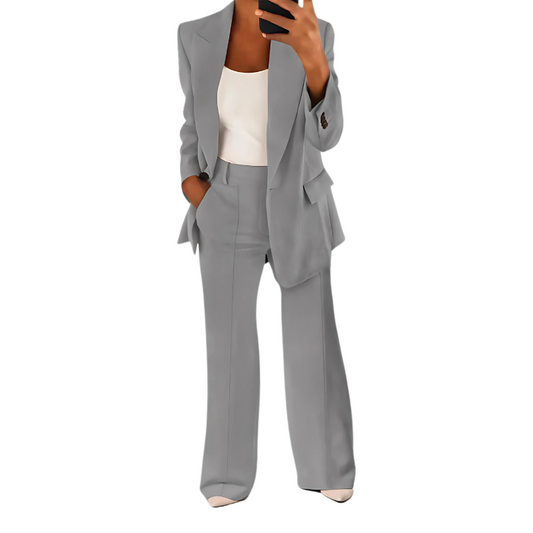 Damesjas Herfst Dubbele Knopen Elegante Stijl - StudioMarella