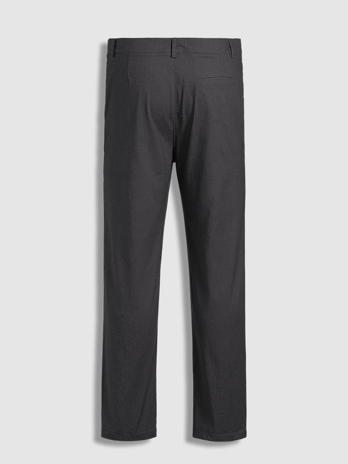 Donkerblauwe Chino Broek Mannen Slim Fit Modieus