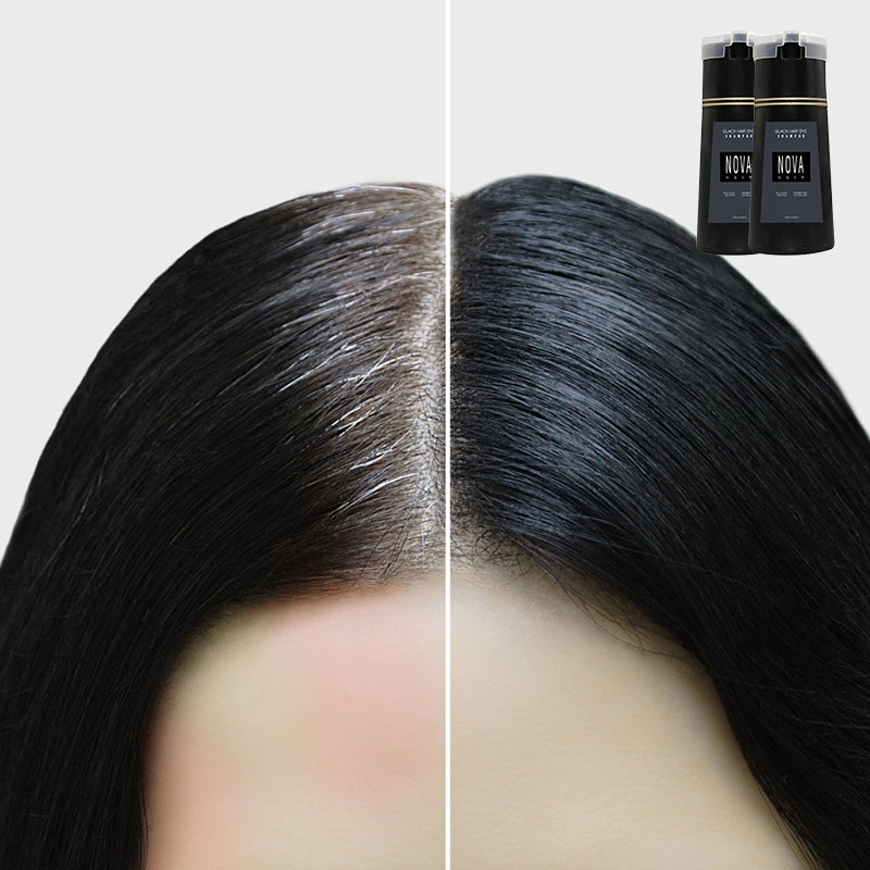 Kleurshampoo Haarkleurbehandeling met Natuurlijke Extracten Verzorgend Glanzend Haar voor Thuisgebruik