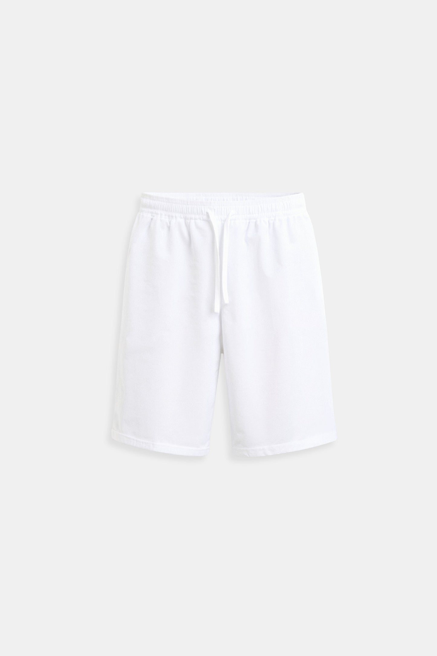 Heren Zomer Shorts Beige Comfortabele Broek Met Koord