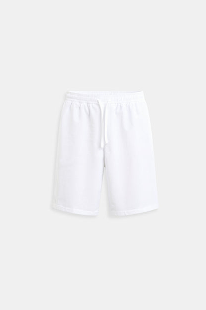 Heren Zomer Shorts Beige Comfortabele Broek Met Koord
