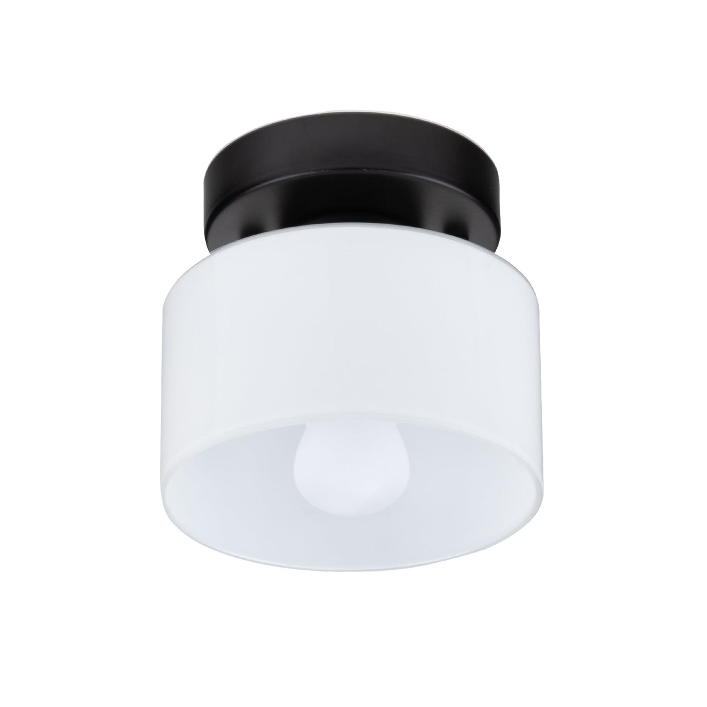 Plafondlamp Glas Retro E27/E26 Amber Keuken Hal Woonkamer Rond Design Sfeerverlichting Vintage Stijl