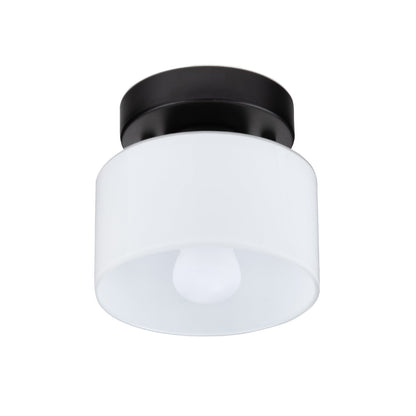 Plafondlamp Glas Retro E27/E26 Amber Keuken Hal Woonkamer Rond Design Sfeerverlichting Vintage Stijl