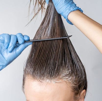 Kleurshampoo Haarkleurbehandeling met Natuurlijke Extracten Verzorgend Glanzend Haar voor Thuisgebruik