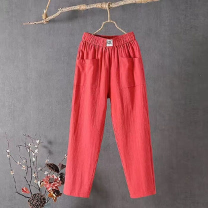 Dames Broek Enkellang Zomerse Stijl Comfortabel
