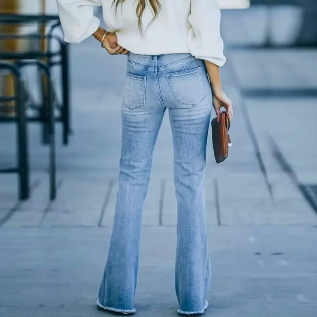 Vintage High Waist Jeans voor Vrouwen Stijlvol en Comfy
