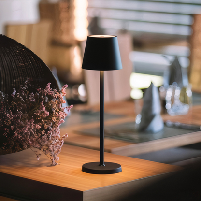 Draadloze Tafellamp met Dimbare LED-verlichting en Oplaadbare Accu | Waterdicht voor Binnen en Buiten