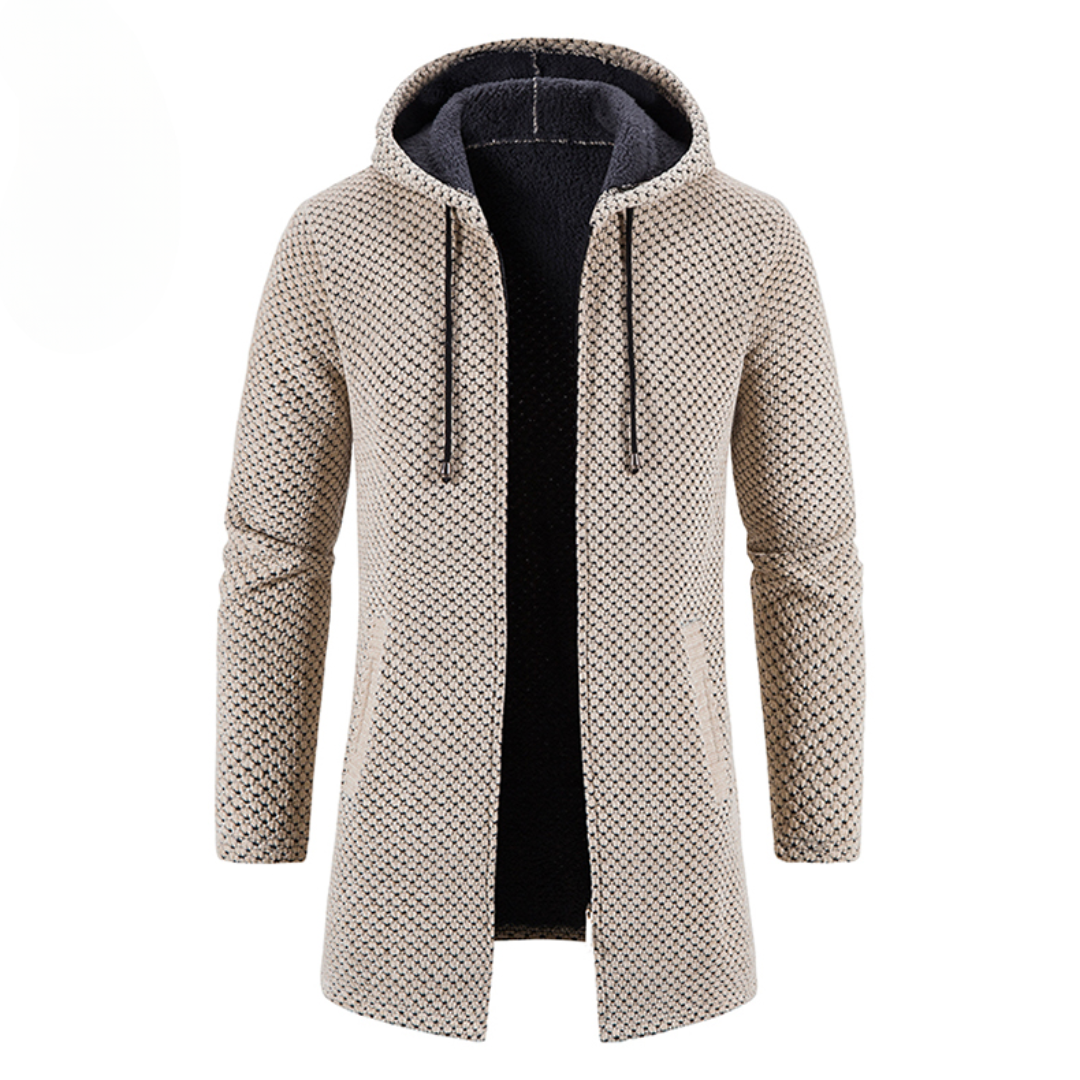 Gebreide Hoodie Heren Warme en Comfortabele Jas - StudioMarella