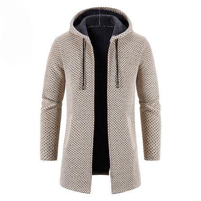 Gebreide Hoodie Heren Warme en Comfortabele Jas - StudioMarella