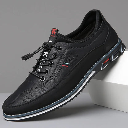 Leren Oxfordschoenen voor Mannen Elegant en Ademend