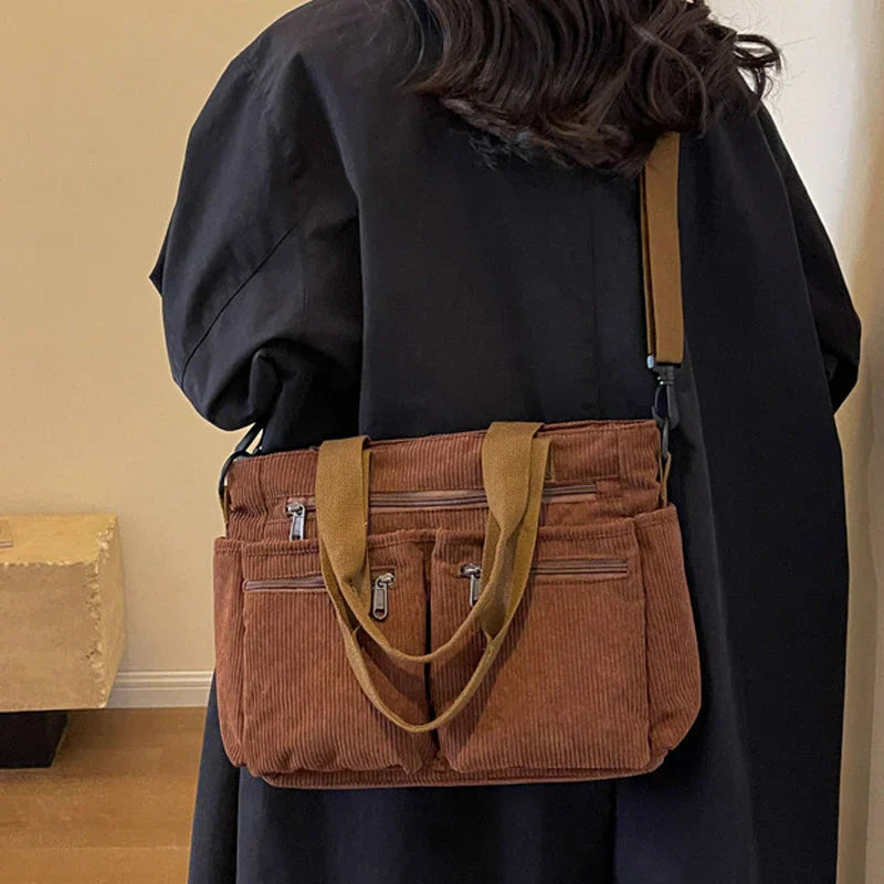 Dames Schoudertas Modieuze Stijl Leer