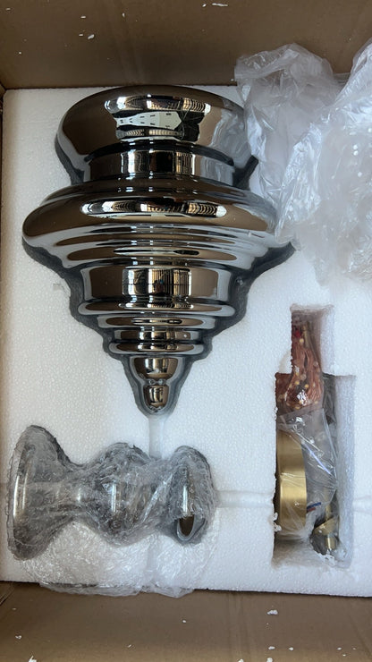 Grijze glazen hanglamp met sterrenhemel-effect voor eetkamer, bar of keukeneiland