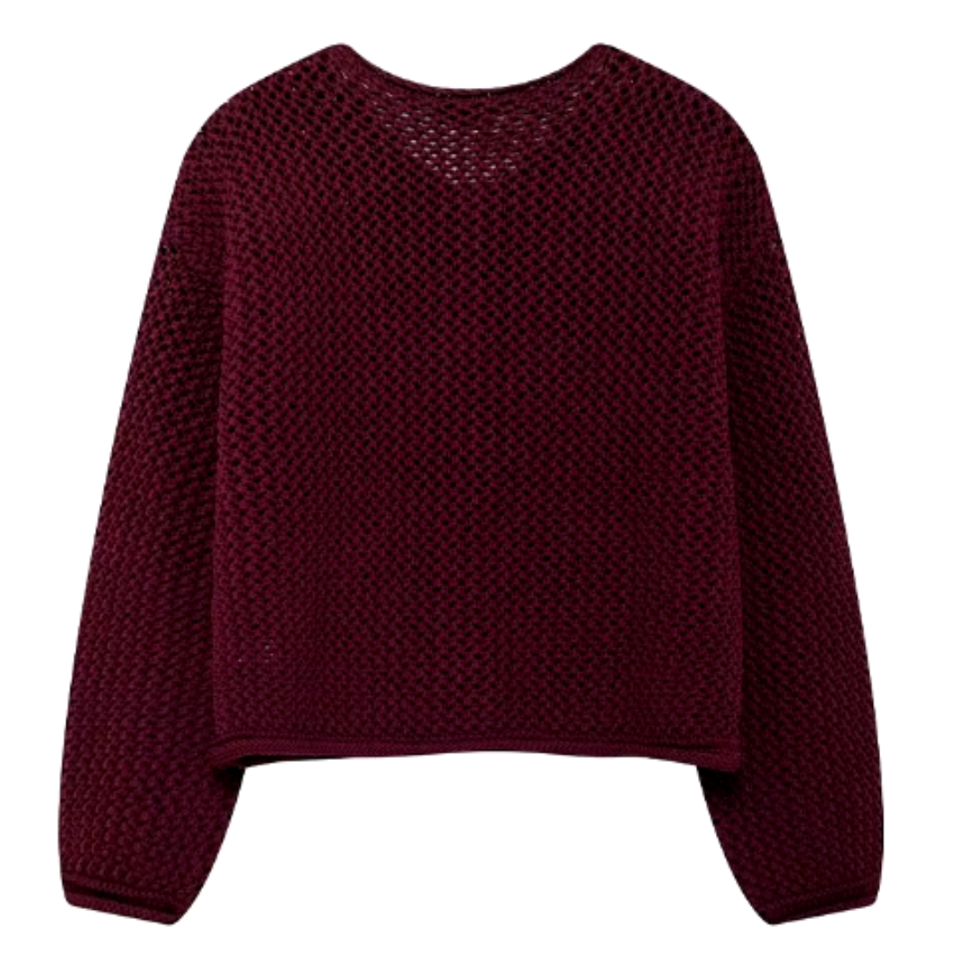 Dames Gebreid Vest Comfortabele Pasvorm