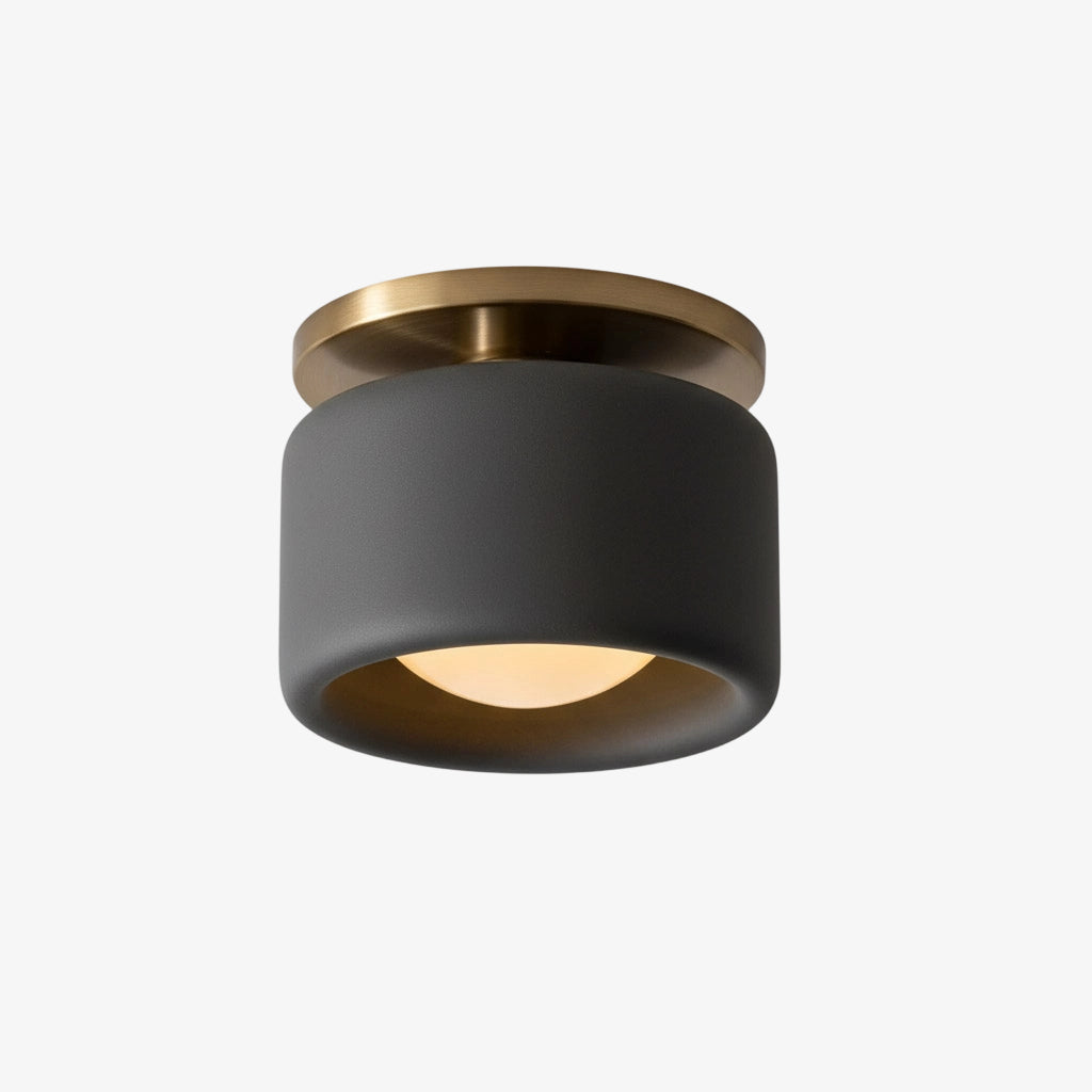 Porselein Plafondlamp Rond Modern – Zachte Sfeerverlichting voor Gang Kantoor Keuken