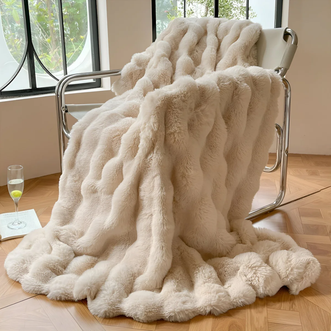 Sansoti | Zachte Fleece Deken – Warm, Comfortabel & Tijdloos