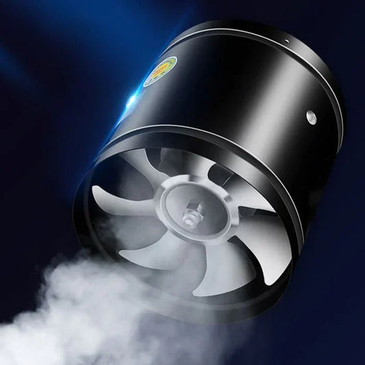 Stille afzuigventilator voor badkamer, keuken en kantoor met krachtige luchtverversing