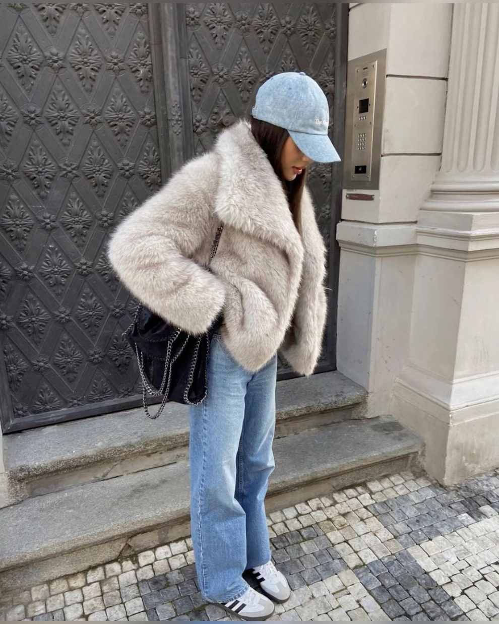 Bontjas Warm Damescoat Luxe Kwaliteit