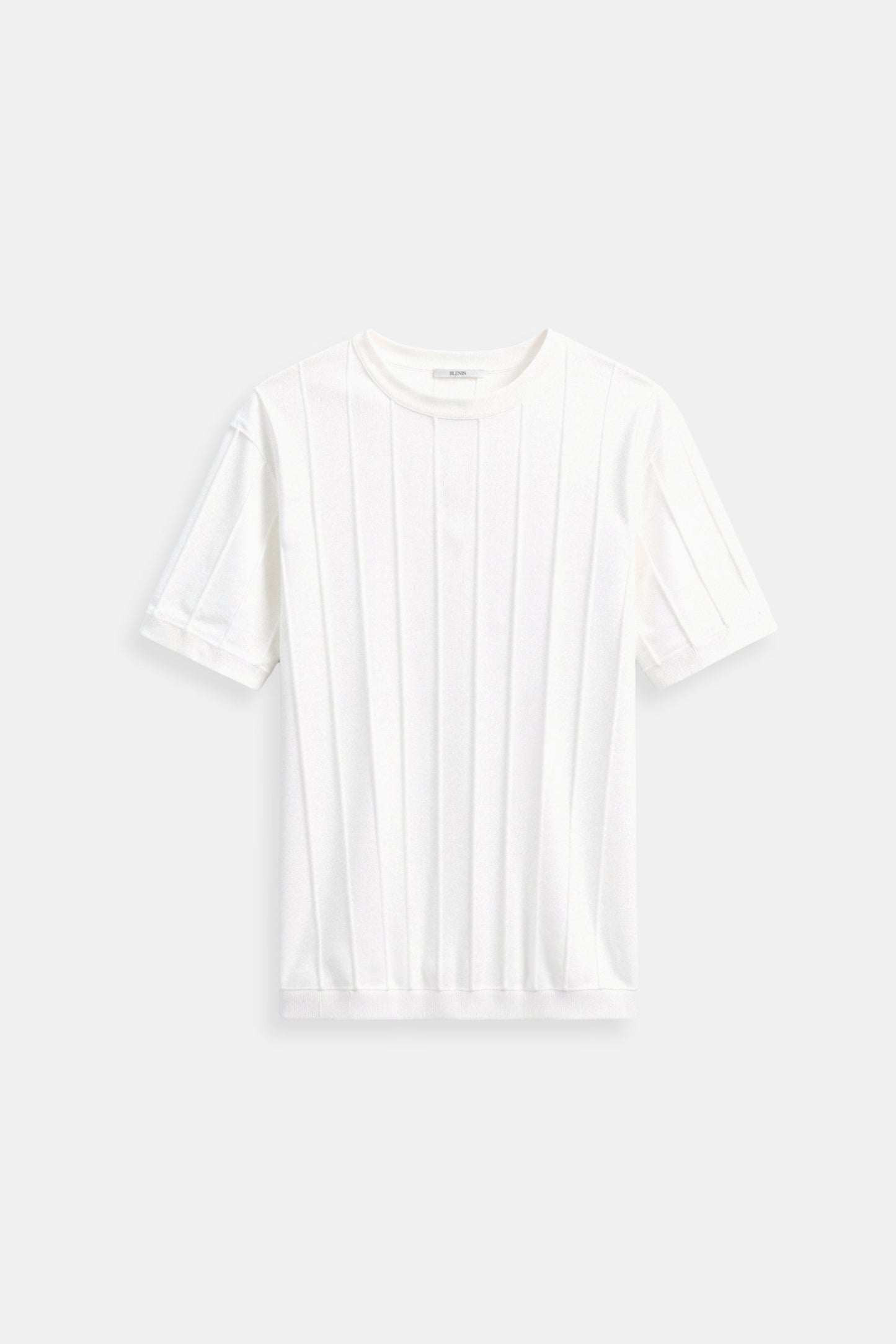 Heren T-Shirt Gestreept O-Hals Klassiek Casual - StudioMarella