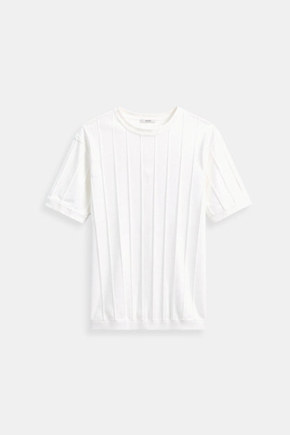 Heren T-Shirt Gestreept O-Hals Klassiek Casual - StudioMarella