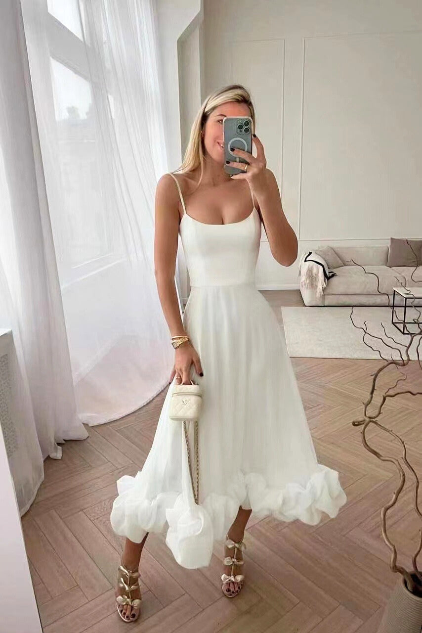 Elegante Jurk voor Vrouw Ceremonie Formeel