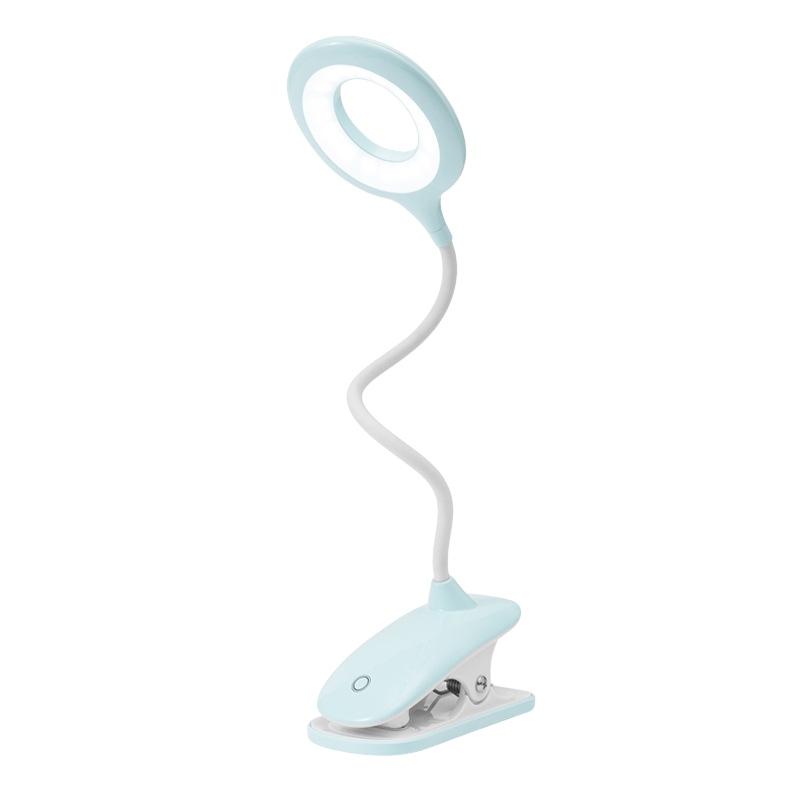 Oplaadbare Clip-on Leeslamp met Flexibele Hals en Dimbare LED Verlichting