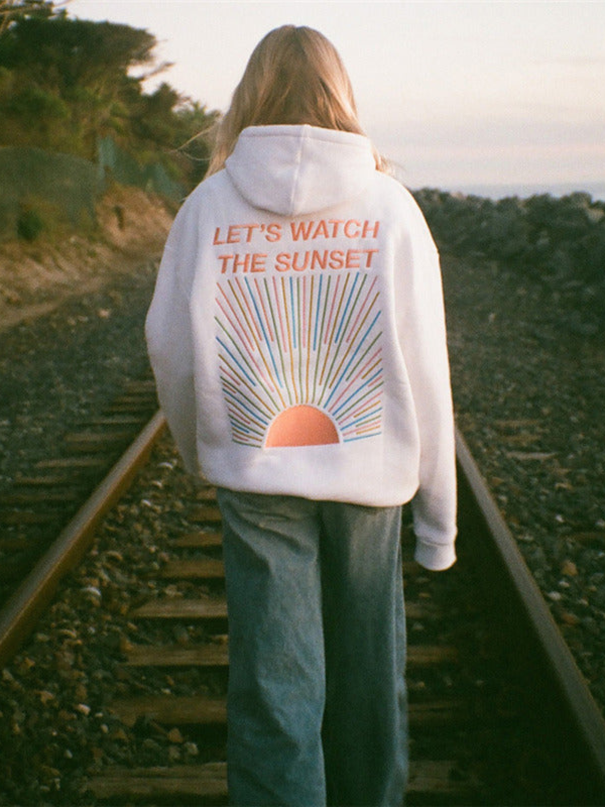 Unisex Hoodie Comfortabele Pasvorm Surferstijl