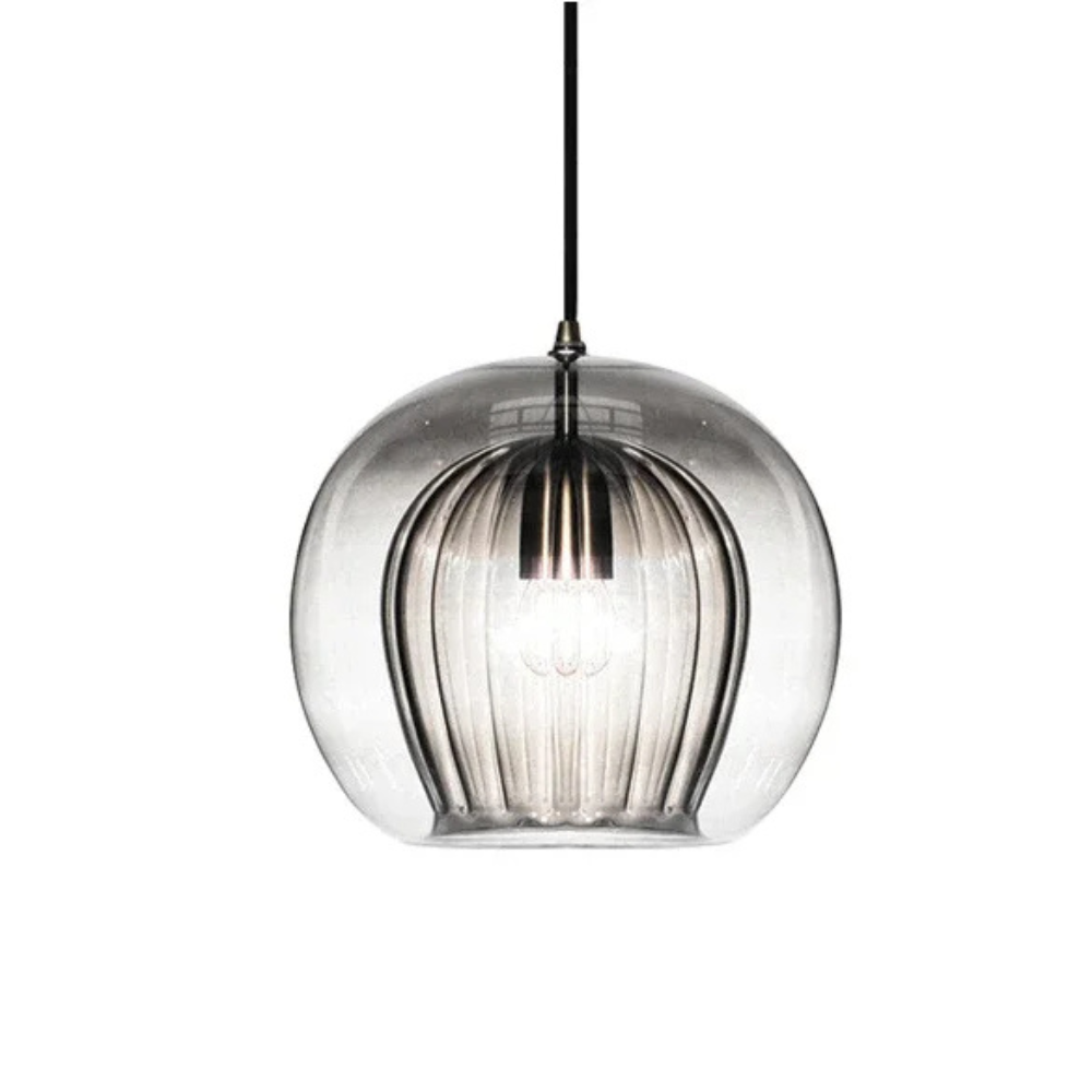Hira glazen hanglamp E14 transparant keukeneiland eettafel moderne verlichting design lamp bar keuken verlichting