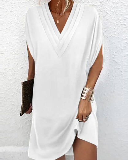 Affascinante | Abito Estivo Donna V-Neck Leggero e Traspirante 6