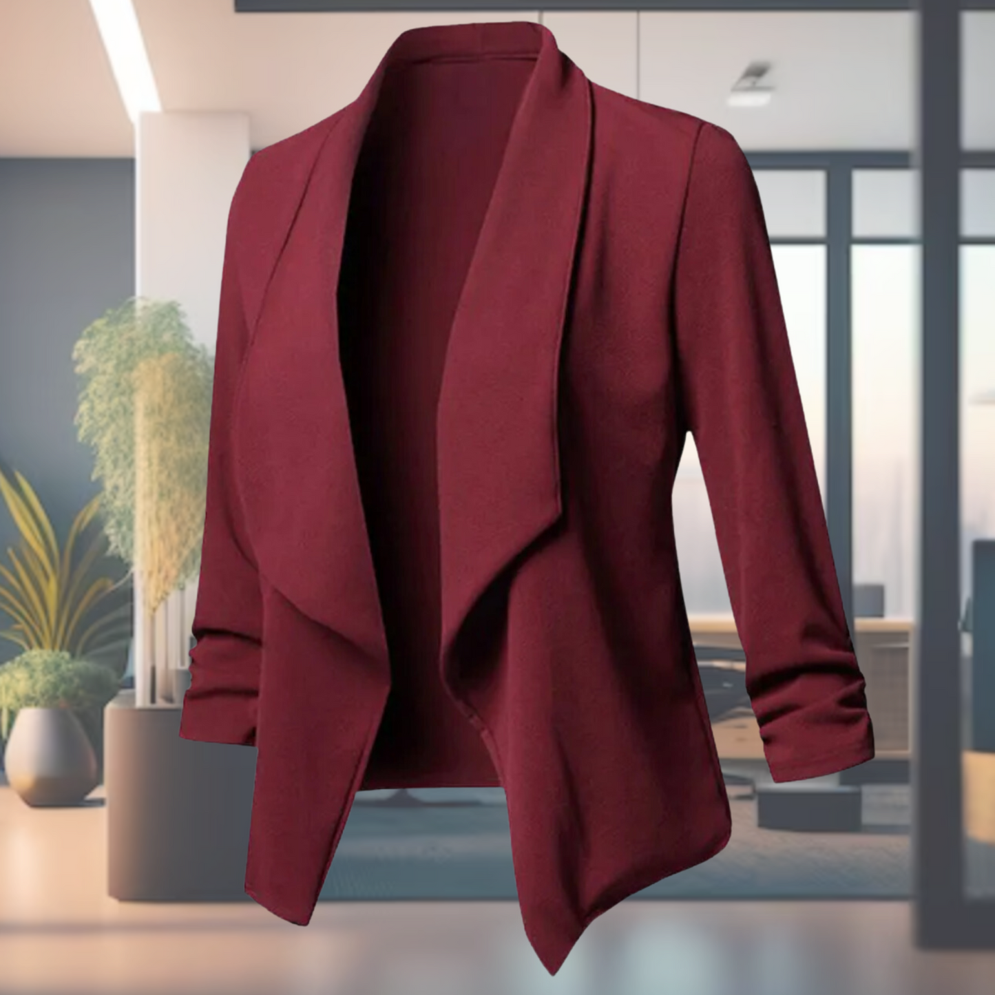 Damesblazer Lange Mouwen Lichtgewicht Elegante Stijl - StudioMarella