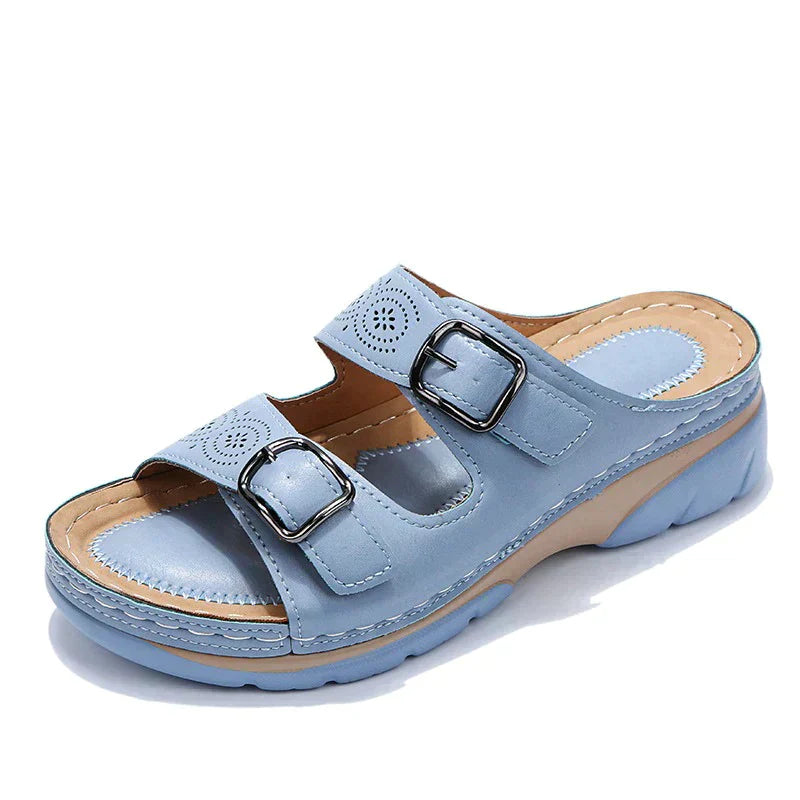 Comfortabele Orthopedische Sandalen met Parel Details