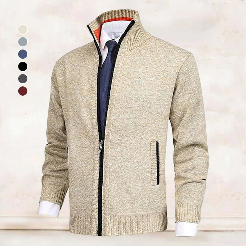 Herenvest Zachte Stof Elegante Kwaliteit voor alle Seizoenen