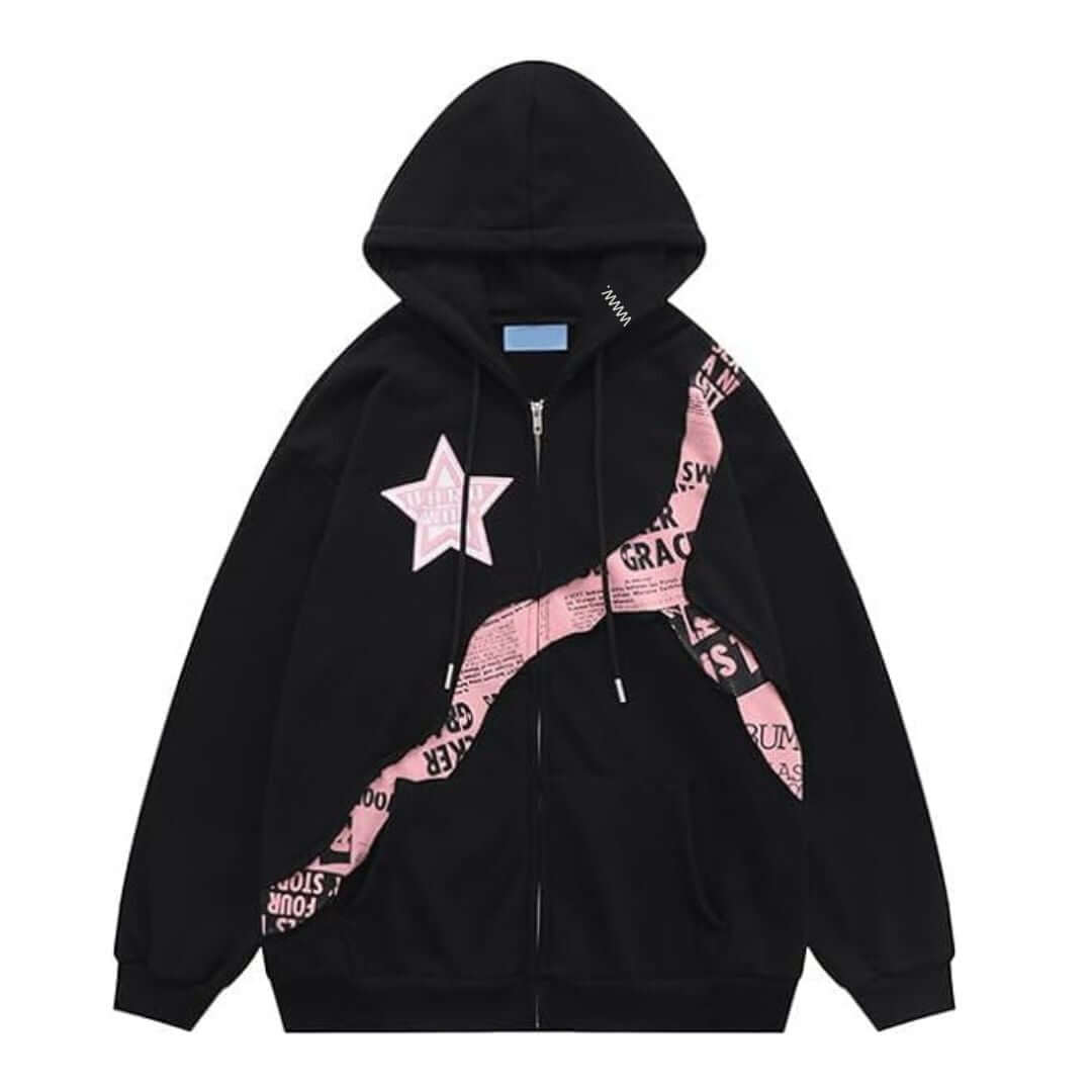Dames Hoodie Oversized Comfortabel Met Leuke Prints