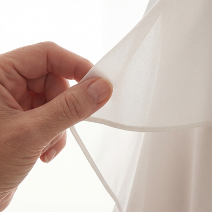 Gelaagde Ruffle Jurk voor Vrouwen – Vloeiende Chiffon met Vleugelmouwen & 4 Lagen