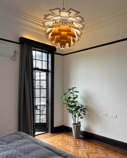 Hanglamp Dennenappel Metaal Klassiek Warm Wit Verstelbaar Snoer Woonkamer