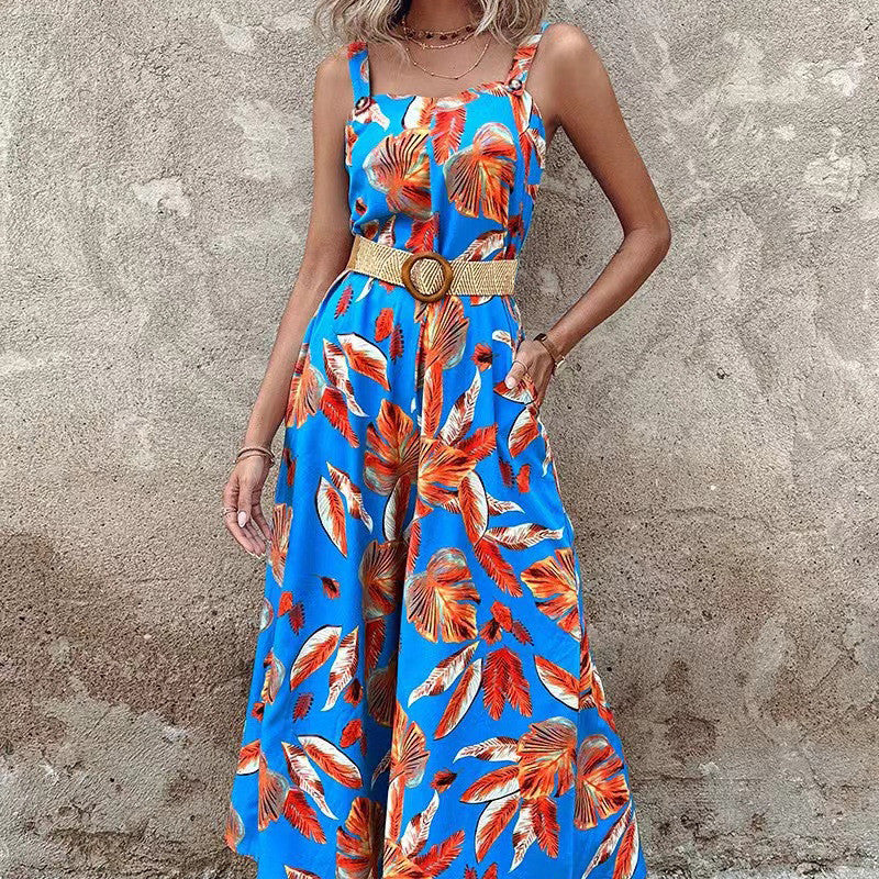 Dames Jumpsuit Lange Mouw Elegante Avondjurk