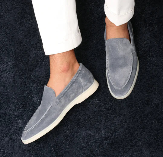 Vittoro Mannen Loafers Klassiek Leer Design
